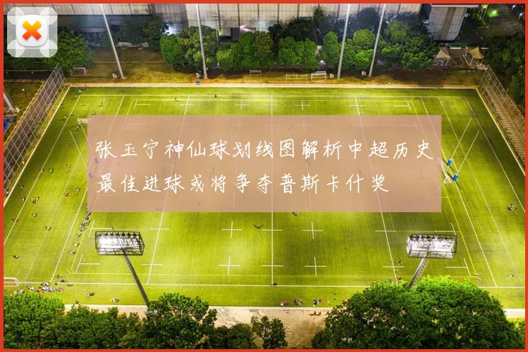 张玉宁神仙球划线图解析中超历史最佳进球或将争夺普斯卡什奖